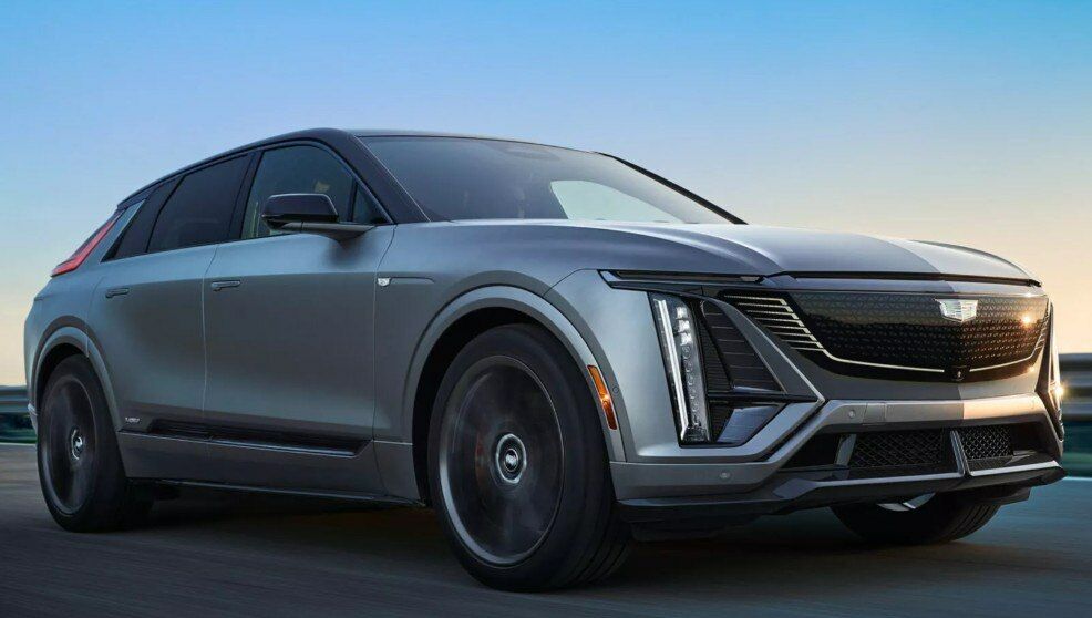 Внедорожник Cadillac LYRIQ-V будет оснащен шинами Continental PremiumContact 6.