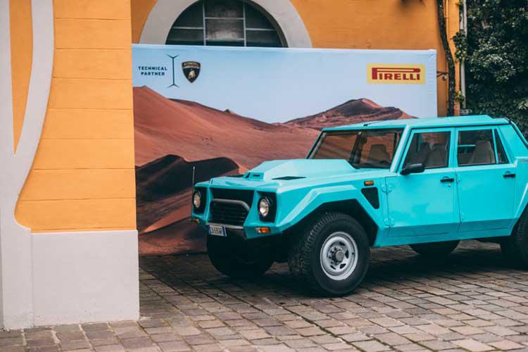 Pirelli перевыпускает шины для Lamborghini LM002.