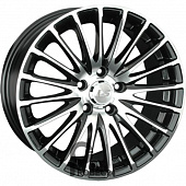 LS 565 7.5x17 5*100 ET42 DIA73.1 BKF Литой