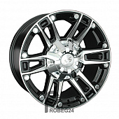 LS 558 8x17 6*139.7 ET30 DIA100.1 BKF Литой