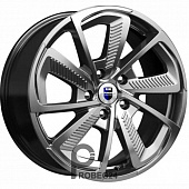 K&K C.T.G. 8x18 5*120 ET43 DIA72.6 Алмаз черный Литой