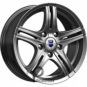 K&K Омаха 8x18 5*120 ET32 DIA60.1 Алмаз черный Литой