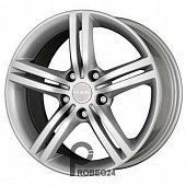 MAK Veloce Italia 7.5x17 5*108 ET45 DIA72.3 Silver Литой