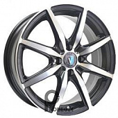 Venti 1615 6.5x16 5*105 ET38 DIA56.6 BL Литой