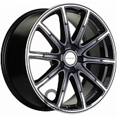 Khomen KHW 1903 9.5x19 5*112 ET40 DIA66.6 Black Литой