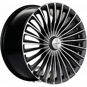 Khomen KHW 2008 9.5x20 5*112 ET38 DIA66.6 Black Matt Литой