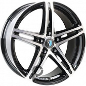 Venti 1818 7.5x18 5*114.3 ET37 DIA66.6 BL Литой