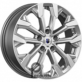 K&K Морейн 6.5x17 5*100 ET45 DIA67.1 Черный Литой