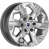 K&K Тейт 7.5x17 6*114.3 ET30 DIA66.1 Черный Литой