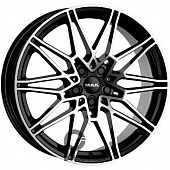 MAK Koenig 9x18 5*112 ET40 DIA66.6 Gloss Black Литой