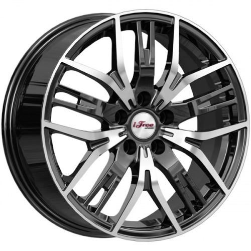 Диск iFree Аскет 7x17 5*108 Et:33 Dia:60,1 Блэк Джек