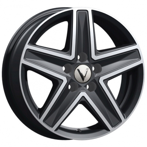 Диск Вектор B237 6,5x16 5*114,3 Et:45 Dia:66,1 Алмаз черный