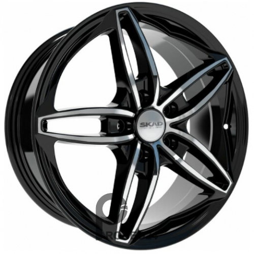 Скад Турин 7x17 5*100 ET48 DIA56.1 Алмаз Литой