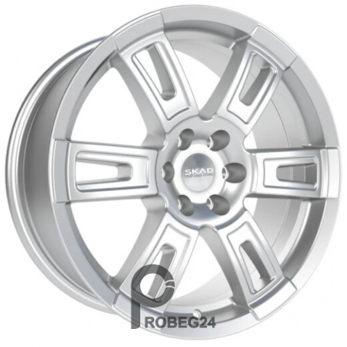 Скад Тор 8x18 6*139.7 ET30 DIA67.1 Сильвер Литой