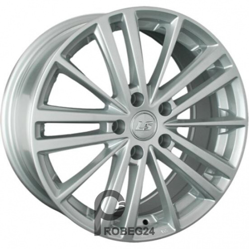 LS 755 7.5x17 5*114.3 ET45 DIA73.1 Silver Литой