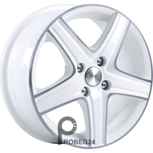 Скад Магнум 5.5x14 4*100 ET49 DIA56.6 Алмаз белый Литой