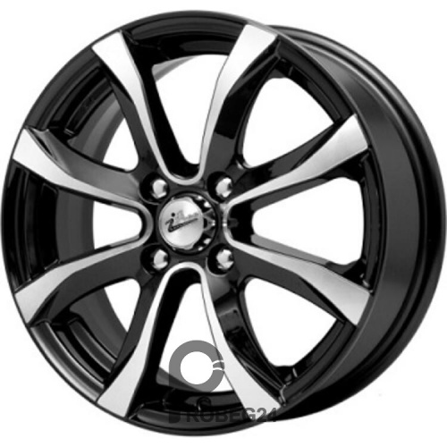 iFree Дайс 6x15 4*100 ET48 DIA54.1 Блэк Джек Литой