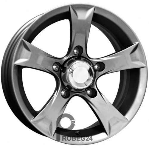 K&K Триал 6.5x15 5*139.7 ET5 DIA110.1 Дарк платинум Литой