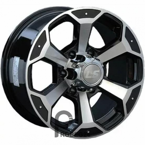 LS 187 7.5x18 6*139.7 ET46 DIA67.1 BKF Литой