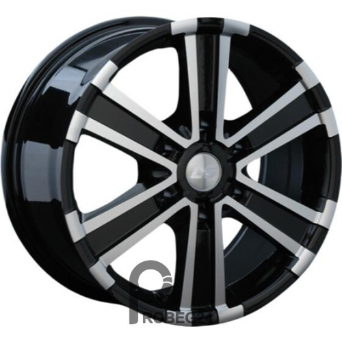 LS 132 7.5x17 6*139.7 ET38 DIA100.1 BKF Литой