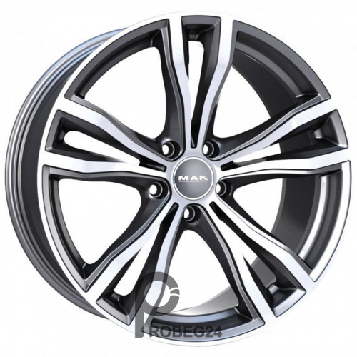 MAK X-Mode 10x21 5*112 ET50 DIA66.6 Gunmetal Mirror Face Литой