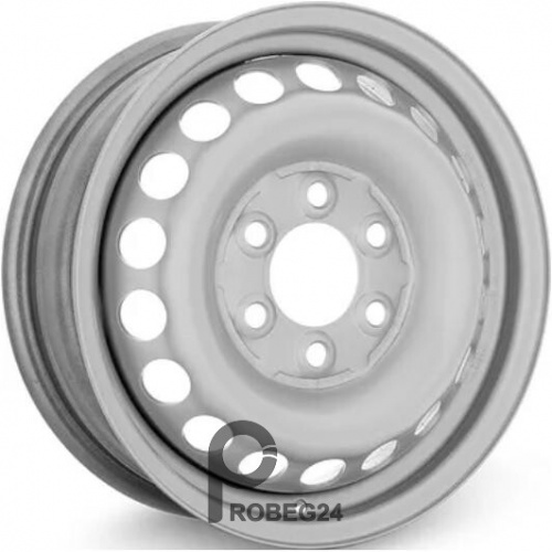 Trebl 616037T 5.5x16 6*130 ET51 DIA84.1 Silver Штампованный