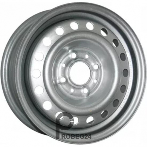 Trebl 8555T 6x15 5*130 ET75 DIA84.1 Silver Штампованный