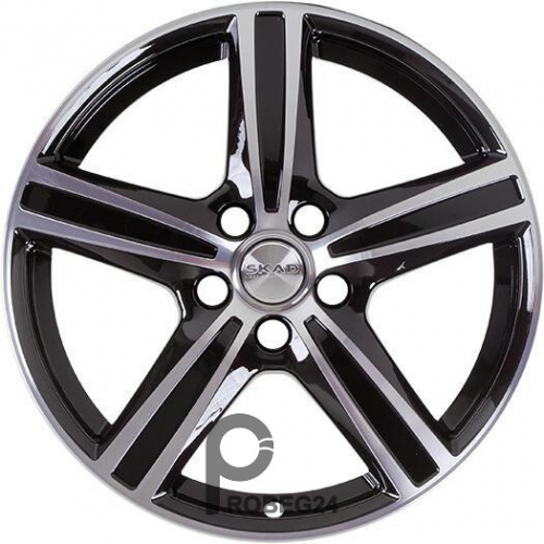 Скад Адмирал 6.5x17 5*108 ET50 DIA63.3 Алмаз Литой