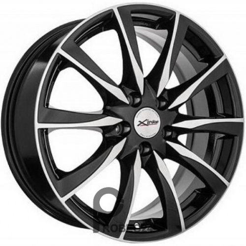 X'trike X-120 7x17 5*112 ET45 DIA66.6 BKFP Литой