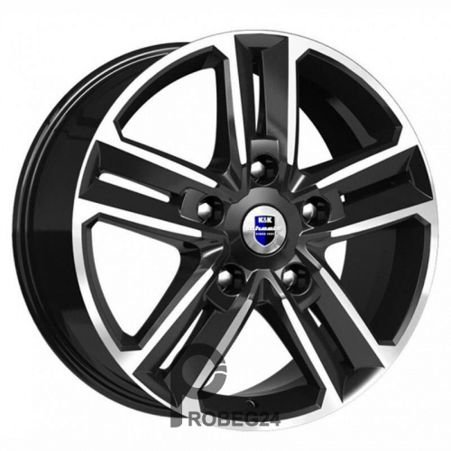 K&K Backfire 8x18 5*114.3 ET40 DIA67.1 Алмаз черный Литой