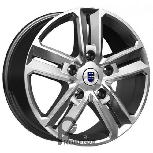 K&K Backfire 8x18 5*127 ET45 DIA71.6 Дарк платинум Литой