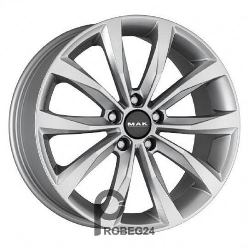 MAK Wolf 6.5x16 5*114.3 ET45 DIA67.1 Silver Литой