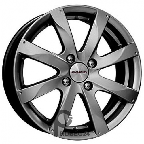 K&K Джемини 6x15 4*100 ET40 DIA60.1 Дарк платинум Литой