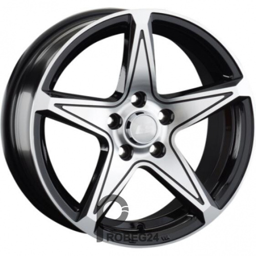 LS 852 7.5x17 5*114.3 ET38 DIA73.1 BKF Литой