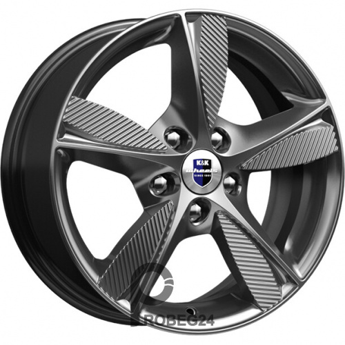 K&K Кинезис 6.5x16 5*114.3 ET50 DIA66.1 Дарк платинум Литой