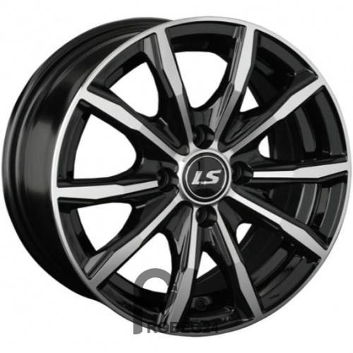 LS 786 6x14 4*98 ET35 DIA58.6 BKF Литой