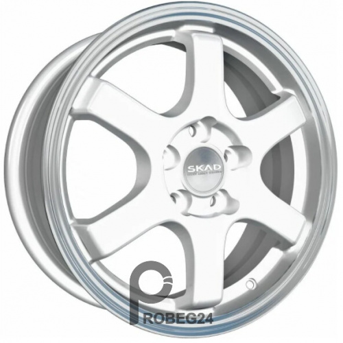 Скад Киото 6x15 4*98 ET38 DIA58.6 Алмаз белый Литой