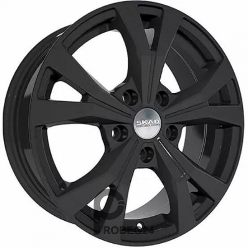 Скад Нагано 6.5x16 5*114.3 ET45 DIA67.1 Черный бархат Литой