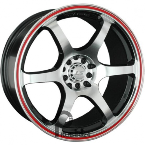 LS 544 8.5x18 5*100 ET40 DIA73.1 BKFRL Литой