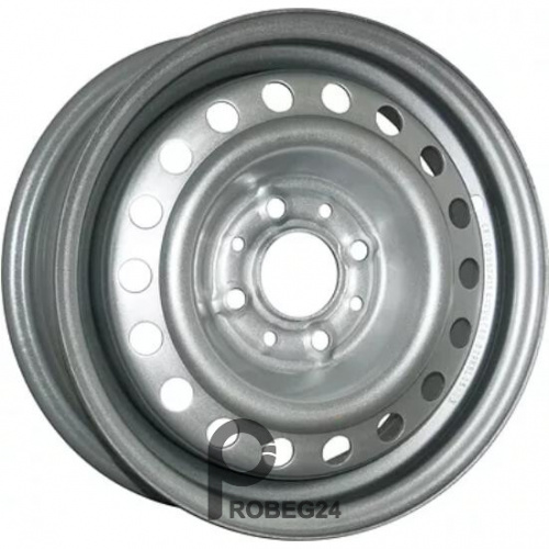 Trebl 9140 6x15 5*114.3 ET45 DIA60.1 Silver Штампованный