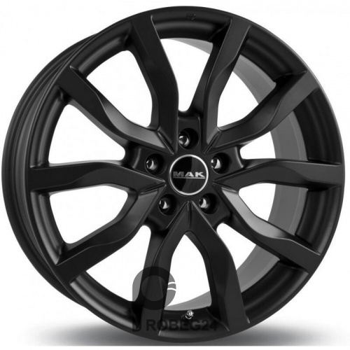 MAK Highlands 9.5x20 5*120 ET40 DIA72.6 Matt Black Литой