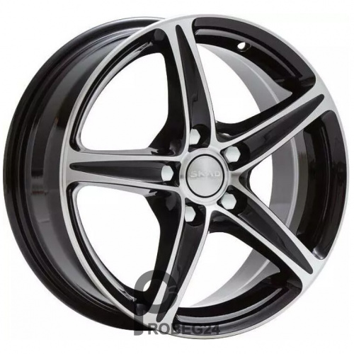 Скад Слалом 6.5x16 5*112 ET33 DIA57.1 Алмаз Литой