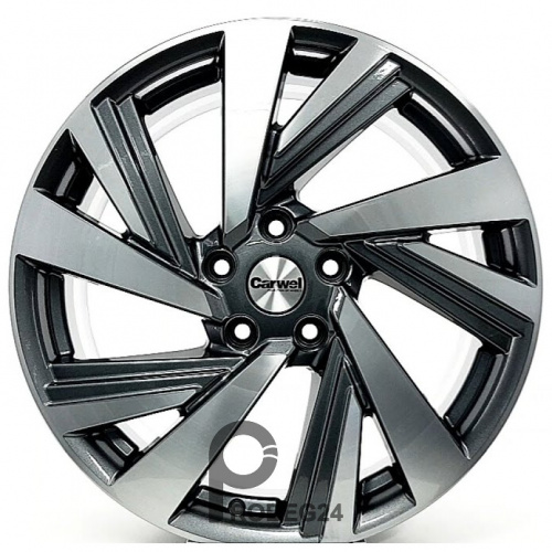 Carwel Тишь 7.5x18 5*112 ET43 DIA57.1 AGR Литой