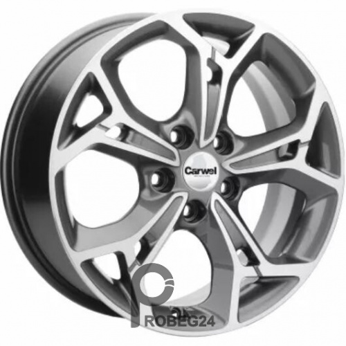 Carwel Синтур 7x17 5*114.3 ET48.5 DIA67.1 AGR Литой