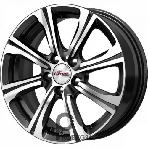 iFree Апероль 6x15 4*100 ET45 DIA60.1 Блэк Джек Литой