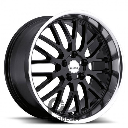 Lumarai Kya 8x19 5*120 ET31 DIA60.1 Gloss Black Mirror Lip Литой