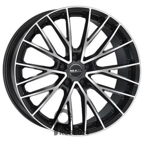 MAK Speciale-D 11.5x22 5*112 ET52 DIA66.6 Gloss Black Литой