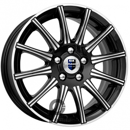 K&K Сиеста 5x13 4*100 ET35 DIA67.1 Алмаз черный Литой