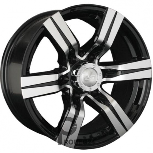 LS 767 8x16 6*139.7 ET10 DIA106.1 BKF Литой