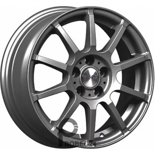 Скад Акита 6x15 4*100 ET40 DIA60.1 Графит Литой